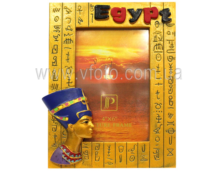 Фоторамка кераміка Єгипет EG-003-1/004/001 3вида картон.задник 60шт/ящ - 1