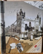 Фотоальбом 8002/8001 Европа 20магнит. листов 4вида 40шт/ящ 52v21-4 - 2