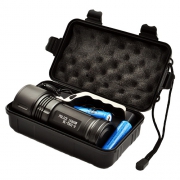 Фонарь Poliсe переносной 12V T801-9 -15 000W XPE, 2ак 18650, zoom - 1