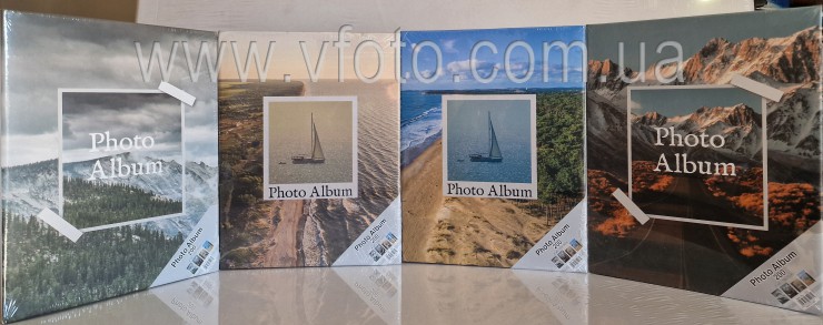 Фотоальбом 1207 200фото 10х15 Природа (термопайка) 4вида 48шт/ящ 54v1-79