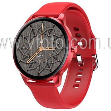 Smart Watch LW29, Full-touch Screen, red (8334)