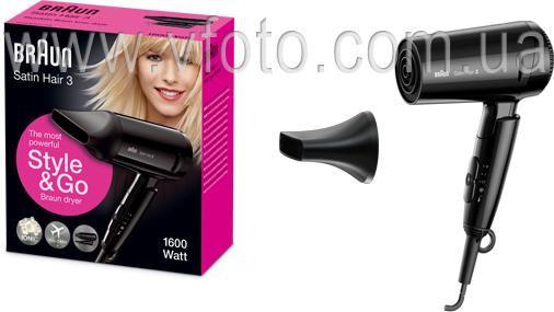 Фен BRAUN Satin Hair 3 HD350 (6174094) Фен BRAUN Satin Hair 3 HD350 (6174094)