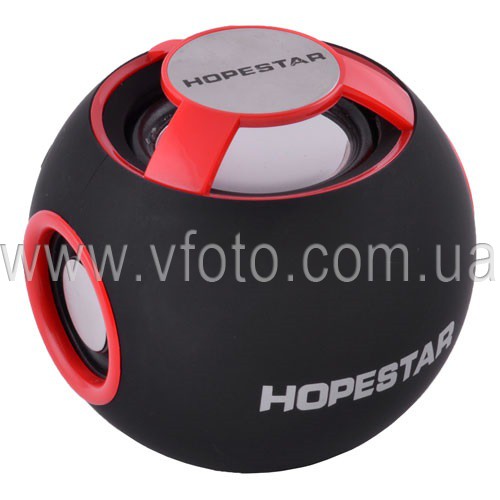Bluetooth-колонка HOPESTAR-H46, StrongPower, c функцией speakerphone, радио, red (7922)