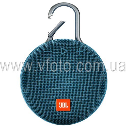Bluetooth-колонка JBL CLIP3, c функцией speakerphone, радио, black (7803)