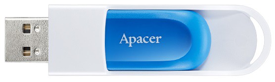 Flash Drive Apacer AH23A 64GB (AP64GAH23AW-1) White (6615834)