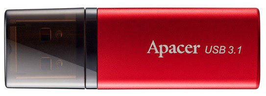 Flash Drive Apacer AH25B 128GB (AP128GAH25BB-1) Red (6460191)