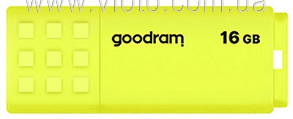 Flash Drive Goodram UME2 16 GB (UME2-0160Y0R11) Yellow (6521719)