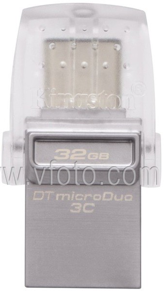 Flash Drive Kingston DataTraveler microDuo 3C 32GB (DTDUO3C/32GB) (6267083)