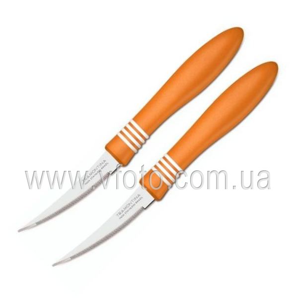 Набор ножей для томатов TRAMONTINA COR&COR, 76 мм, 2 шт. (23462/243) Набор ножей для томатов TRAMONTINA COR&COR, 76 мм, 2 шт. (23462/243)