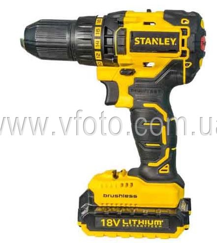 Шуруповерт STANLEY SBD20S2K 18V, бесщет, 55Нм, Li-Ion, 2акк (6355264) Шуруповерт STANLEY SBD20S2K 18V, бесщет, 55Нм, Li-Ion, 2акк (6355264)
