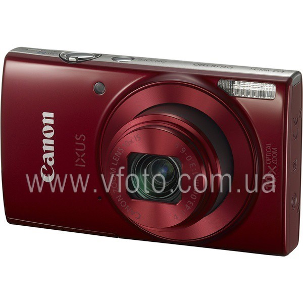 Цифровая фотокамера Canon IXUS 180 Red (6281503)