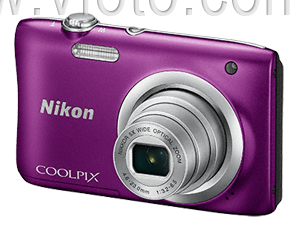 Цифровая фотокамера Nikon Coolpix A100 Purple (6291878)