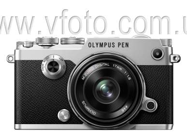 Цифровая фотокамера Olympus PEN-F 17mm 1:1.8 Kit silver/black (6283227)