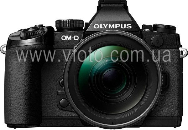 Цифровая системная фотокамера Olympus E-M1 Kit (12-40) Black/Black (6092608)
