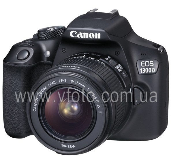 Цифровая зеркальная фотокамера Canon EOS 1300D 18-55 IS II (6291998)