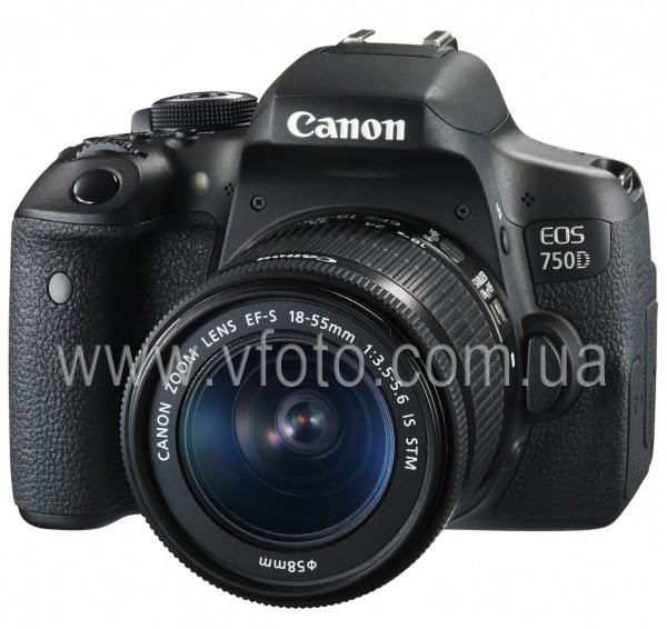 Цифровая зеркальная фотокамера Canon EOS 750D 18-55 DC III KIT (6352050)