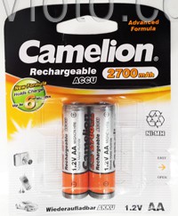 Аккумулятор Camelion R6 (2700mAh)