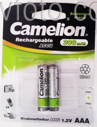 Аккумулятор Camelion R03 (300mAh)