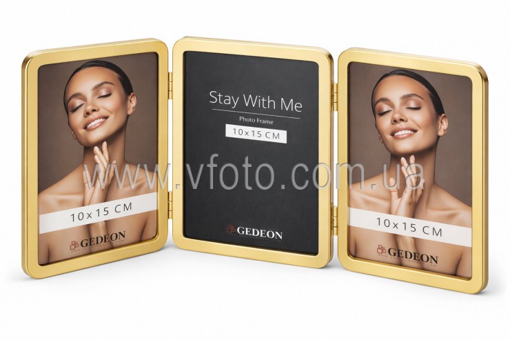 Фоторамка метал 10X15 MF 104G/3