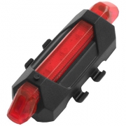 Велофонарь STOP DC-918, red, Waterproof, аккум., ЗУ micro USB (4913)