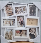 Фоторамка коллаж ZNSHY9909 9фото 10х15 бел/черн 24шт/ящ 54v5-35