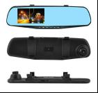 Автомобильный видеорегистратор-зеркало L-9001, LCD 3.5'', 1080P Full HD (7353)