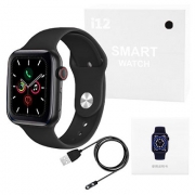 Smart Watch i12, Aluminium, Viber, голосовой вызов, black (8159)