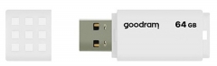 Flash Drive Goodram UME2 64 GB (UME2-0640W0R11) White (6521594)