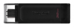 Flash Drive Kingston DT70 32GB, Type-C, USB 3.2 (6579616)
