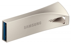 Flash Drive Samsung Bar Plus 128GB (MUF-128BE3/APC) Silver (6397097)