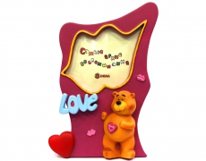 Фоторамка керамика 3DL-B мишка LOVE