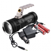 Фонарь переносной KD-004-12000W T6, 2ак. 18650 zoom