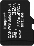 Карта памяти Kingston microSDHC 32Gb Canvas Select+ A1 (R100/W10) (6531045)