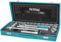Комплект насадок TOTAL THT141253 1/2", 25 предметов (6325410)