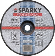 Диск шлифовальный по металлу Sparky A 24 R, 150 мм (6272722)