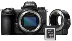 Цифрова системна фотокамера Nikon Z 6 + FTZ Adapter Kit + 64 GB XQD (6513857)