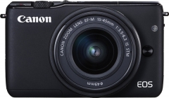Цифровая фотокамера Canon EOS M10 15-45 IS STM Black (6300288)