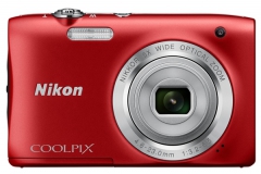 Цифровая фотокамера Nikon Coolpix A100 Red (6271004)