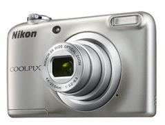 Цифровая фотокамера Nikon Coolpix A10 Silver (6270989)