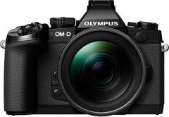 Цифровая системная фотокамера Olympus E-M1 Kit (12-40) Black/Black (6092608)