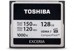 Карта памяти Toshiba Compact Flash 128 Gb 1000x (R150, W120MB/s) (6301294)