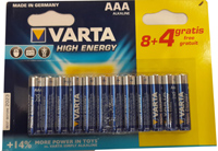 Батарейка Varta LR03 HIGH ENERGY