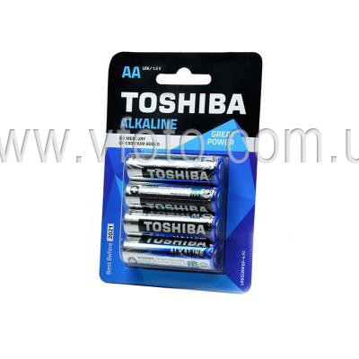 Батарейка Toshiba Alkaline LR6