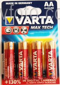 Батарейка Varta MAX TECH LR6