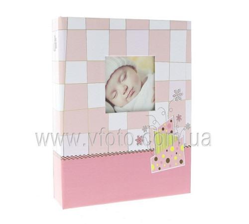 Фотоальбом 10x15/200 KD46200 BABY CHECKER.