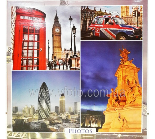 Фотоальбом Europe (Європа) 20 магніт.листів (28х31см) в коробці 2 види (Julia)