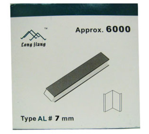 Скоба AL 7мм (6000шт/уп) 19уп/ящ.